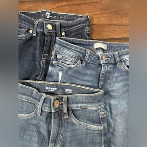 Girls Designer Jeans - lot of 3